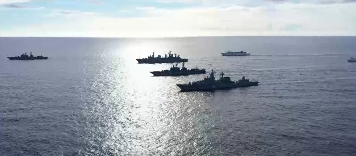 Μεγάλες ναυτικές ασκήσεις του ρωσικού ναυτικού στον Ειρηνικό (βίντεο)